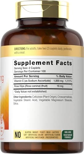Carlyle Vitamin C 500mg Caplets
