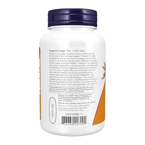 Vitamin C-1000 Complex with Bioflavonoids, Buffered Antioxidant Protection Tablets