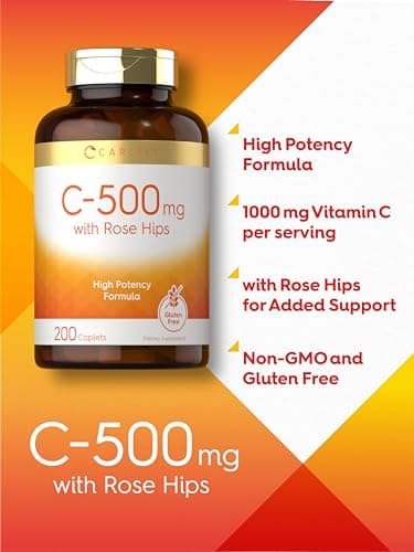 Carlyle Vitamin C 500mg Caplets
