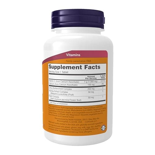 Vitamin C-1000 Complex with Bioflavonoids, Buffered Antioxidant Protection Tablets