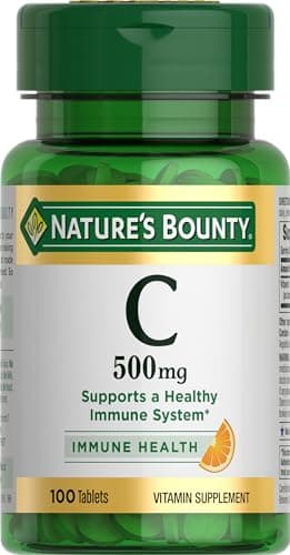 Vitamin C Tablets for Healthy Immune System, 500mg, 100 Count