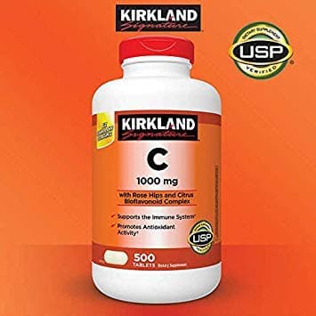 Kirkland Signature Vitamin C 500 Tablets