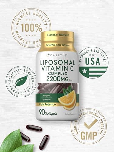 Carlyle Liposomal Vitamin C 2200mg Softgels